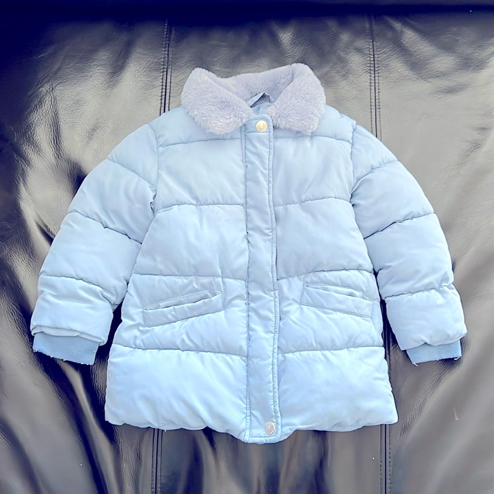 Mango kids Blue puffer